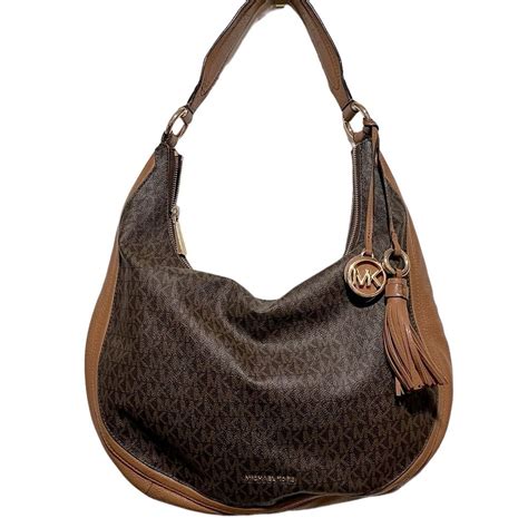 lydia hobo michael kors|MICHAEL Michael Kors Lydia Large Signature Hobo .